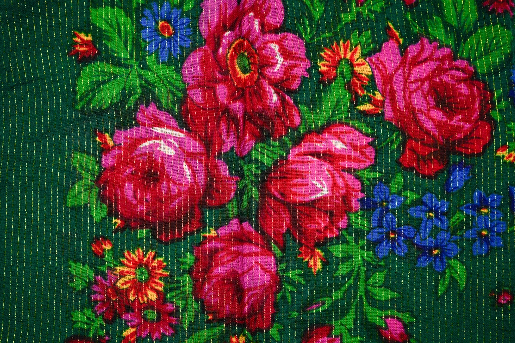Floral Scarf with Shimmer | Navajo Guild